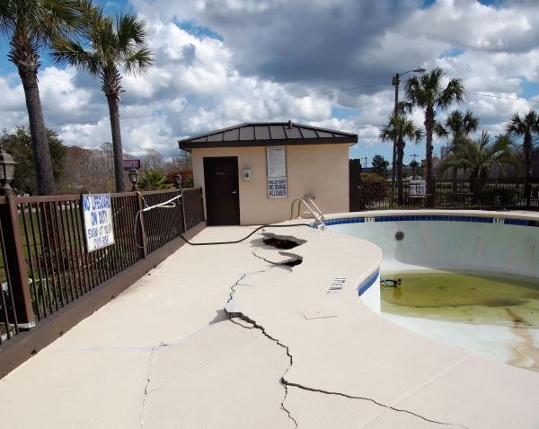 Cracked Patio Repair in Shreveport